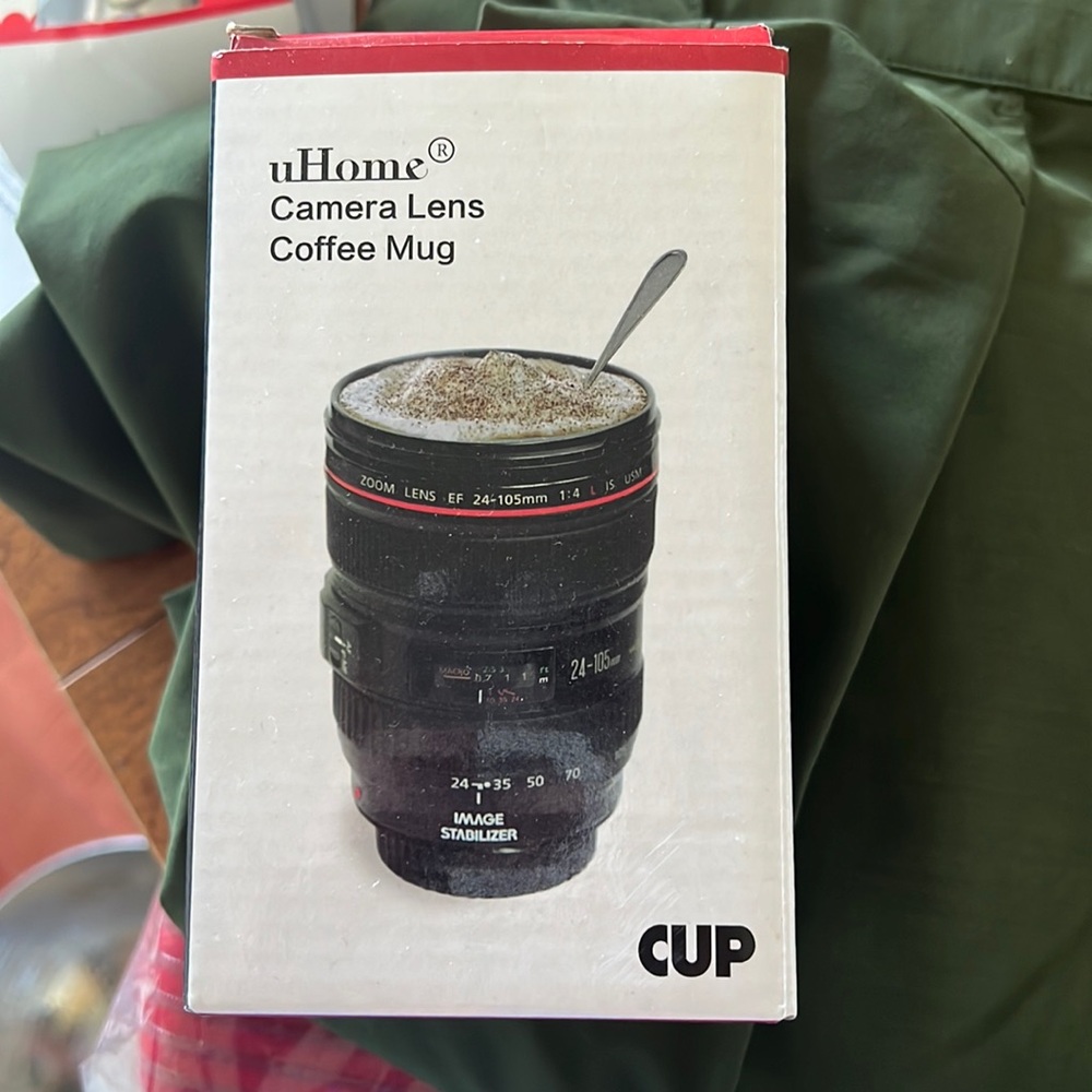 UHome Camera Lens Coffee Mug